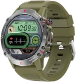 XO J7 Amoled Star Round Smart Sports Call Watch (Πράσινο)