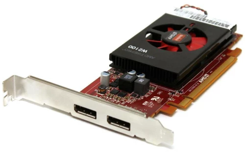 VGA AMD FIREPRO W2100 512MB DDR3 (2) DP PCI-e F.P.