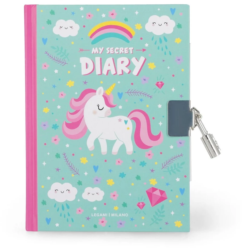 Σημειωματάριο με Λουκέτο Legami Unicorn