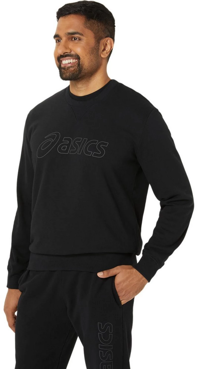 ASICS ASICS SWEATSHIRT Μπλούζα 2031E192-002M ASICS Μαύρο