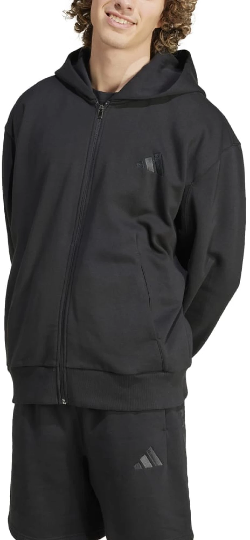 adidas M A SZN FL FZ IX1249 ADIDAS Μαύρο