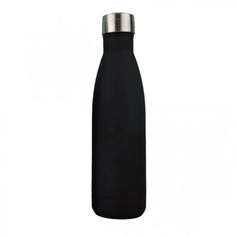Ανοξείδωτο Θερμός 500ml με Ματ Φινίρισμα - Μαύρο
