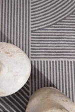 Χαλί μηχανής 240x300 Organic 591 GREY Royal Carpet