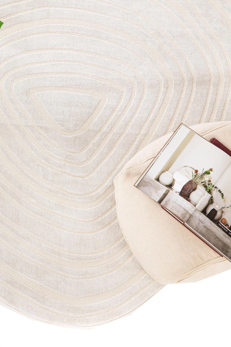 Χαλί μηχανής 160x160 Organic 264 CREAM Royal Carpet