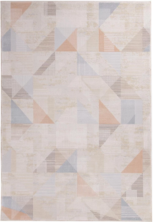 Χαλί μηχανής 160x230 Mona 416 BEIGE BLUE Royal Carpet
