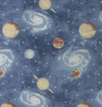 Παπλωματοθήκη Μονή 160x240 Milky Way 185 Blue Dimcol