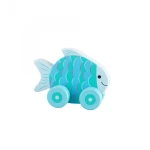 Ψάρι push & pull Orange Tree Toys