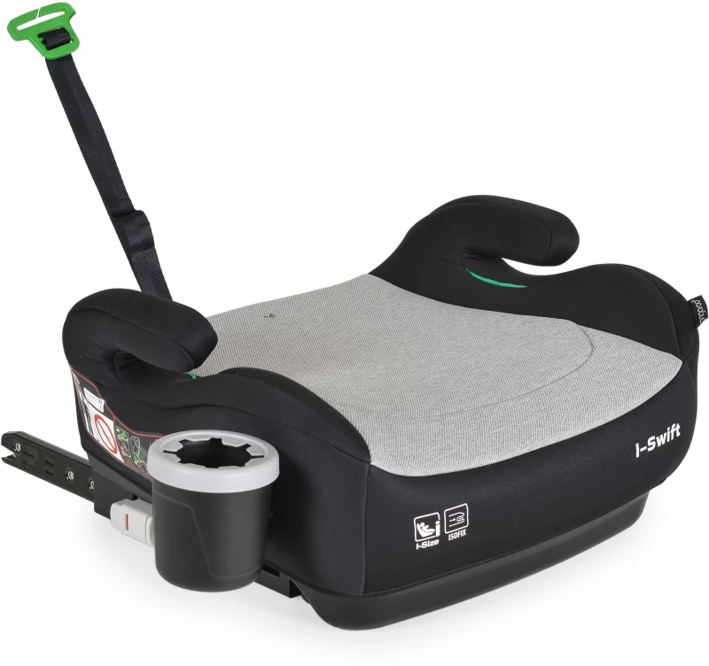 Cangaroo Swift Καθισματάκι Αυτοκινήτου Booster i-Size με Isofix PinkGrey