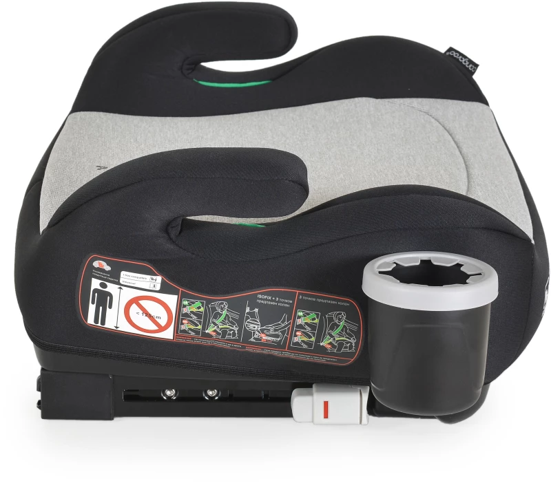Cangaroo Swift Καθισματάκι Αυτοκινήτου Booster i-Size με Isofix PinkGrey