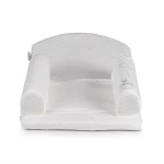 Cangaroo Βρεφικό Μαξιλάρι Μείωσης Χώρου Memory Foam Λευκό 51x36εκ.