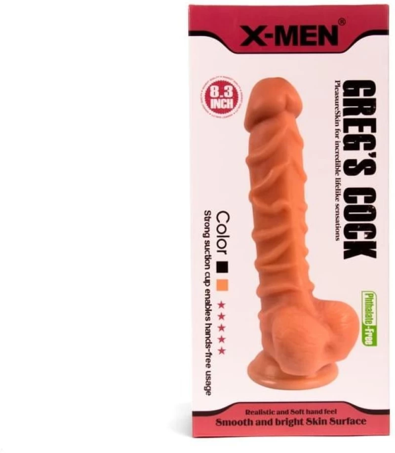 X-MEN Greg’s 8.3 inch Cock Flesh