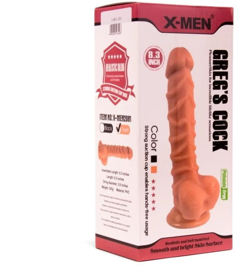 X-MEN Greg’s 8.3 inch Cock Flesh
