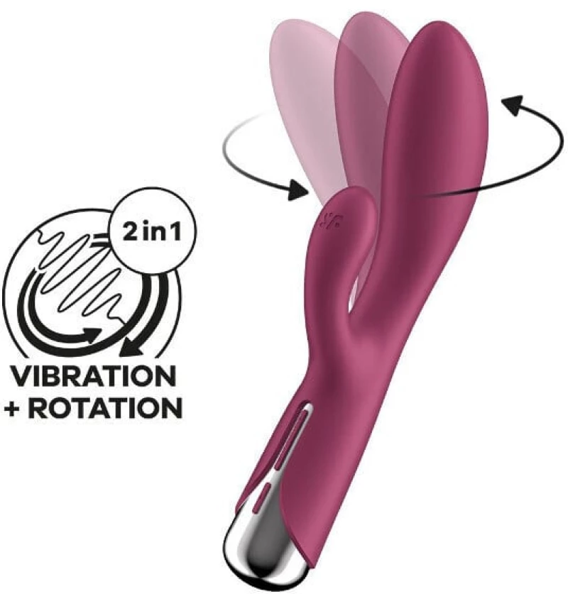 Satisfyer Spinning Rabbit 1 red