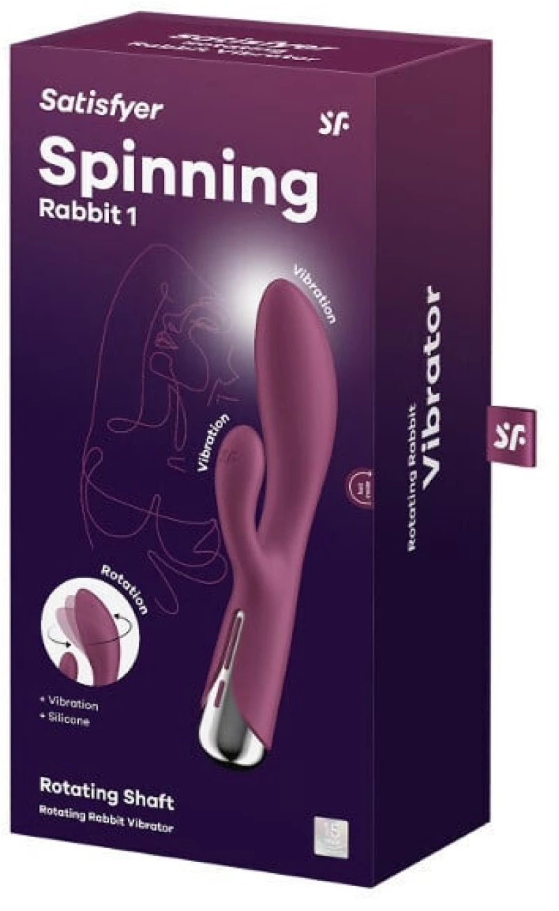 Satisfyer Spinning Rabbit 1 red