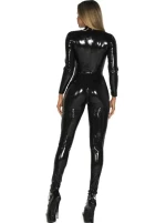 Overalll Catsuit Secret Wetlook Black