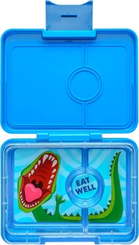 Δοχείο φαγητού surf blue Dinosaur snack Yumbox