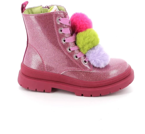 Παιδικό Μποτάκι για Κορίτσι Agatha Ruiz De La Prada Χρώματος Ροζ-Glitter 241961-B032
