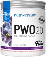 Nutriversum PWO 2.0 Flow | Pre-Workout Powder [210 Γραμμάρια] Μπλε σταφύλια