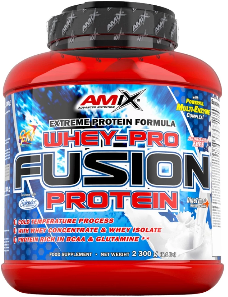 AMIX Nutrition Whey-Pro Fusion [2300 Γραμμάρια] Διπλή λευκή σοκολάτα