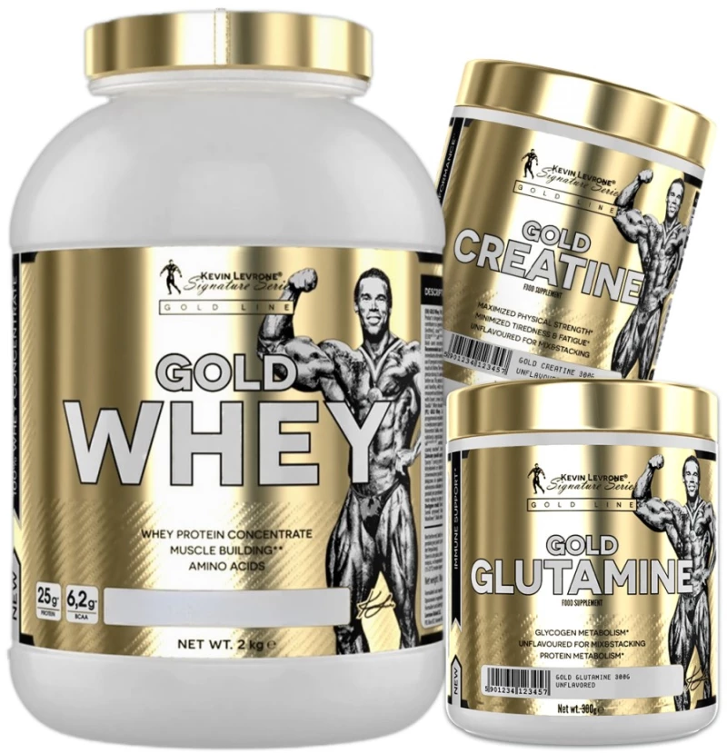 Kevin Levrone Kevin Levrone Gold Whey | + Gold Creatine + Gold Glutamine FREE