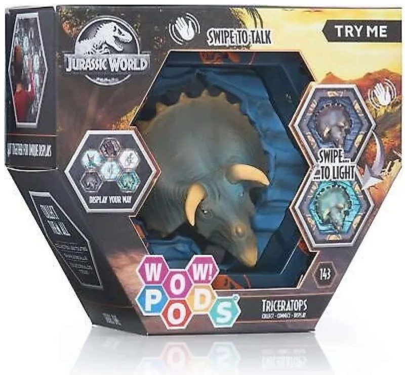 Φιγούρα Jurassic Dominion Triceratops Sfx Pod JUR-1005-02 Blue Wow!Stuff