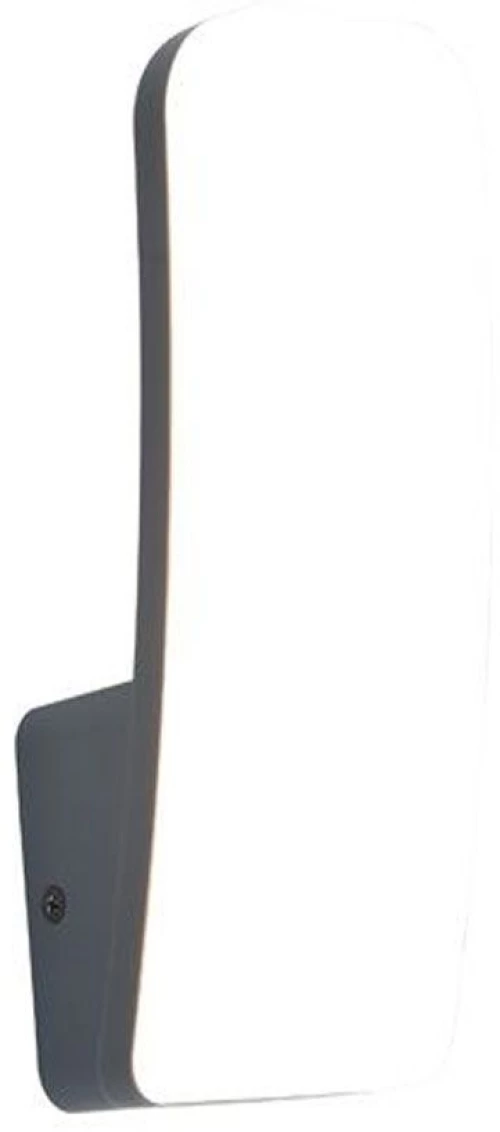 Φωτιστικό Τοίχου Kite 5203301345 LED 8.8W 3000K 770Lm 8,3x20cm Dark Grey Lutec