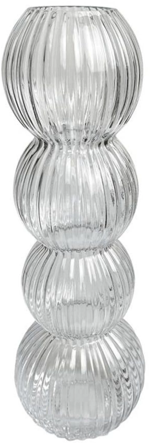 Βάζο 00.03.32501 Φ15x42cm Clear Γυαλί