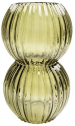Βάζο 00.03.32506 Φ11,5x20cm Green Γυαλί