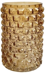Βάζο 00.03.32511 Φ13x20cm Honey Γυαλί