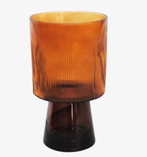 Βάζο 00.03.32516 Φ14,5x25cm Honey Γυαλί