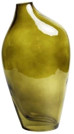 Βάζο 00.03.32525 8x14x24,5cm Green Γυαλί