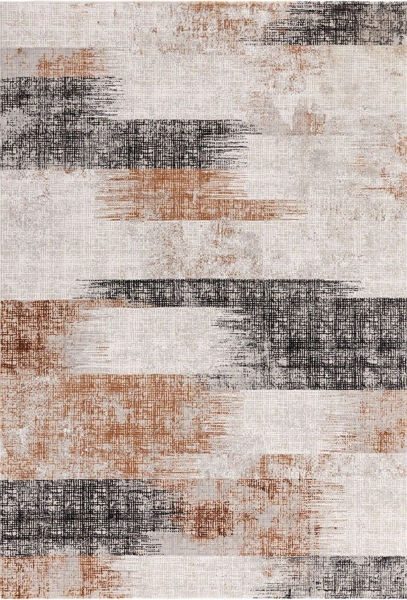 Χαλί Kuza Lines Terracotta Asiatic London 120X170cm