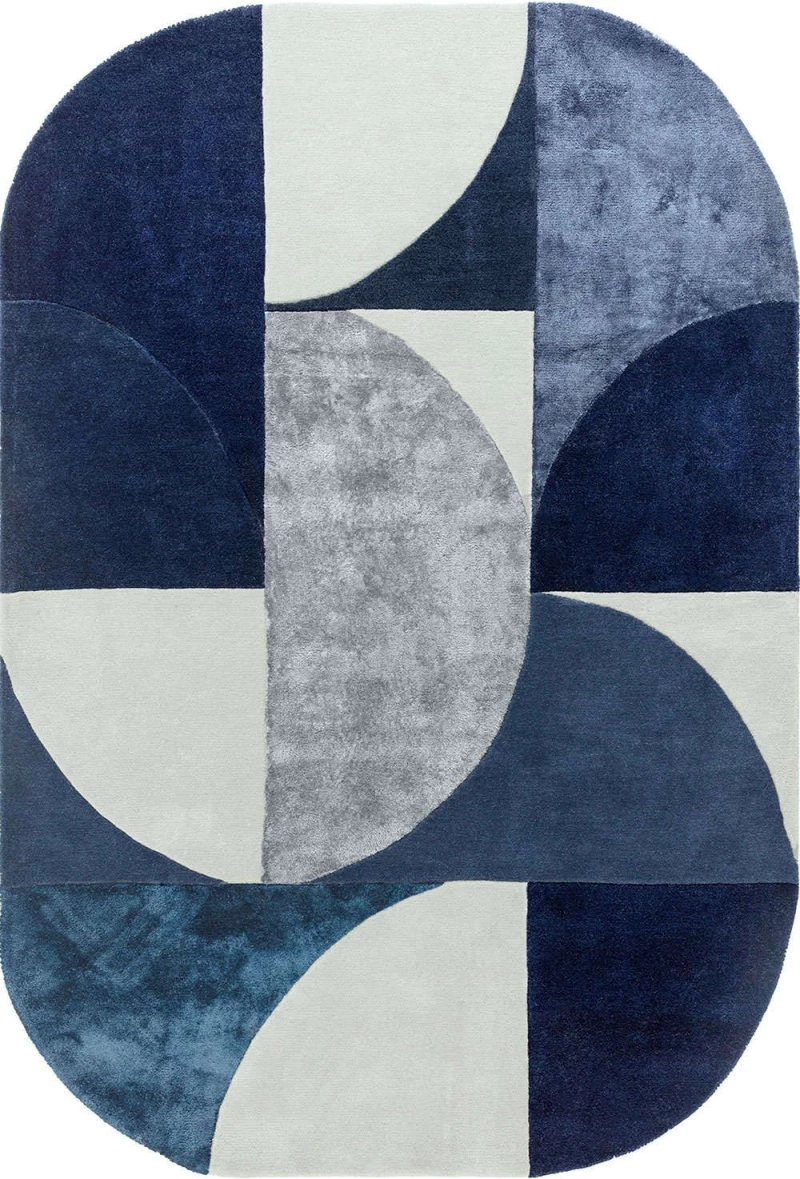 Χαλί Matrix 74 Oval Indigo Asiatic London 200X300cm