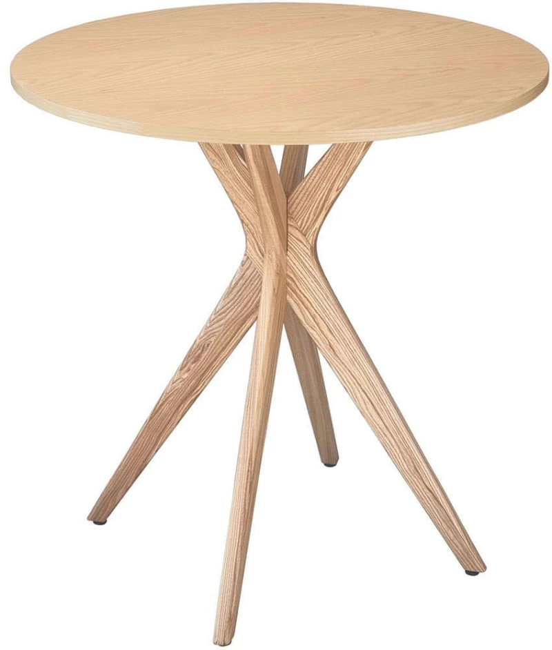 Τραπέζι Jubi JUBITSRONAT Φ70x73cm Natural Mdf,Ξύλο