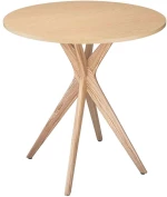 Τραπέζι Jubi JUBITSRONAT Φ70x73cm Natural Mdf,Ξύλο