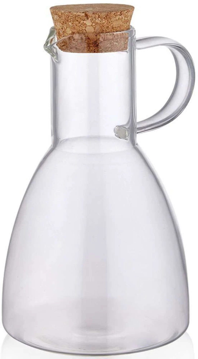 Δοχείο Λαδιού 280TMA1961 9x9x17cm 400ml Clear Hermia Γυαλί