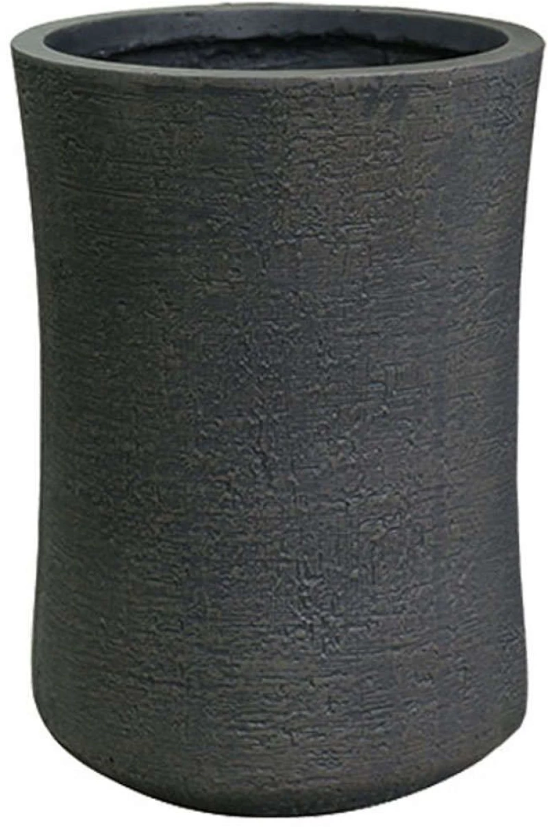 Κασπώ Πήλινο Καμπύλη 06-00-20722-L Φ55x77cm Anthracite Marhome Πηλός
