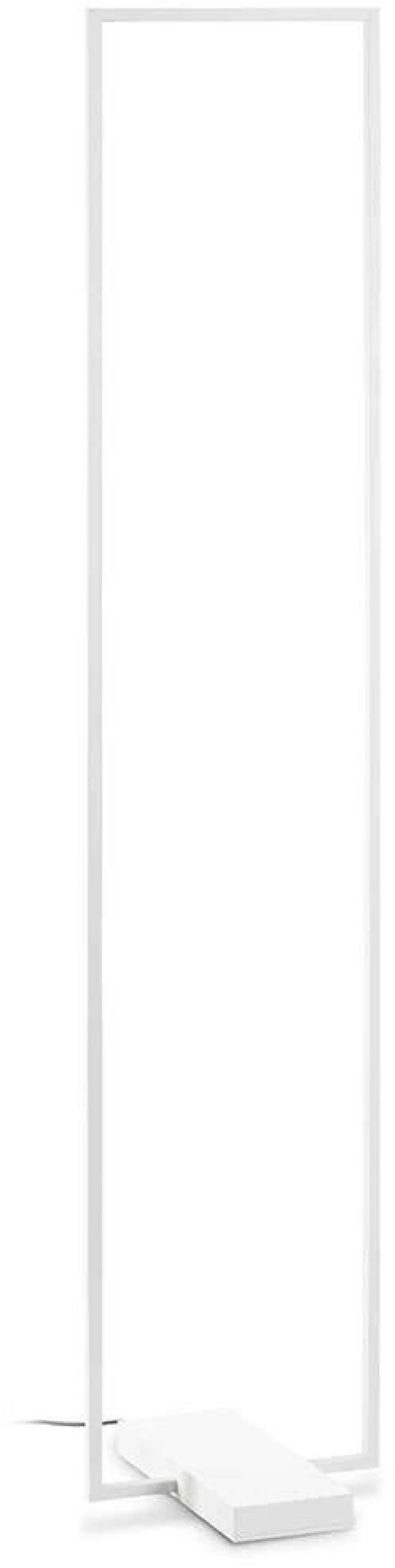 Φωτιστικό Δαπέδου Frame 299624 30x30x150,5cm Led 3000lm 30W 3000K White Ideal Lux
