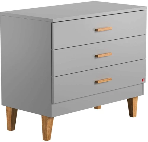 Συρταριέρα Lounge 162076159 100x55x86,5cm Grey