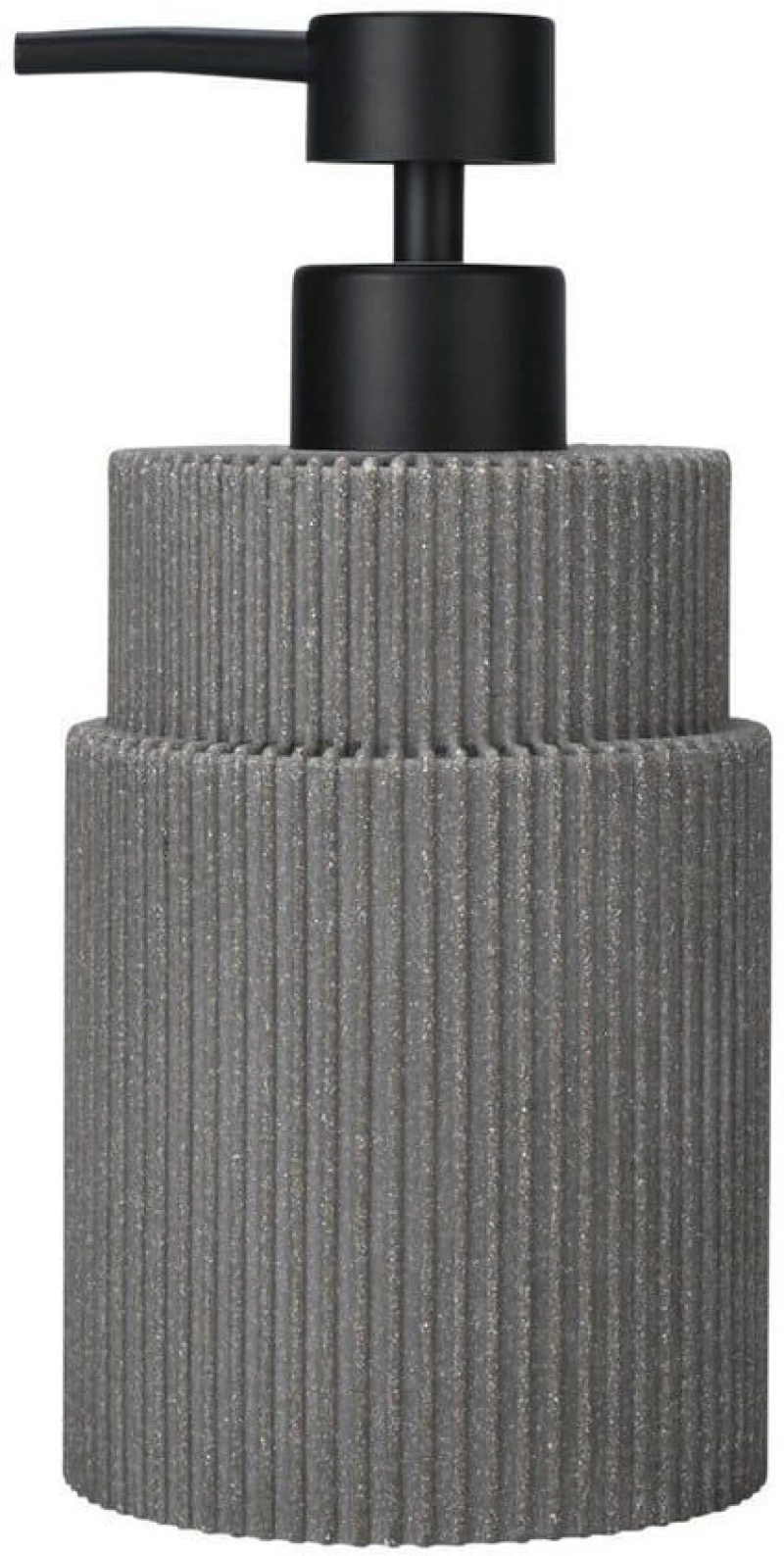 Δοχείο Κρεμοσάπουνου Wire 02-25779 8,5x18,2cm Grey Estia Πολυρεσίνη
