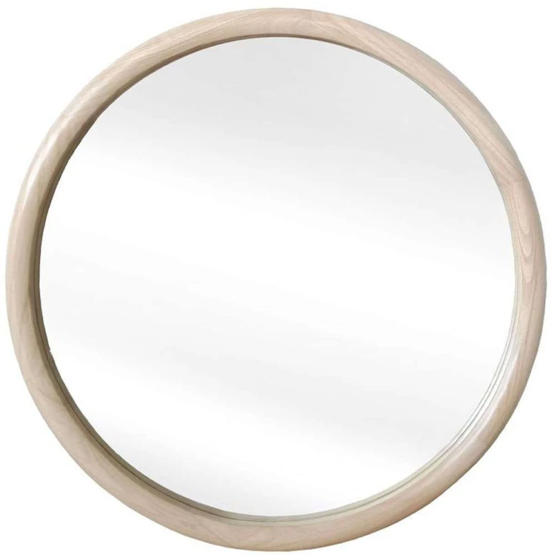 Καθρέπτης Τοίχου Symmetron 11-0582 60x60cm Natural Ξύλο