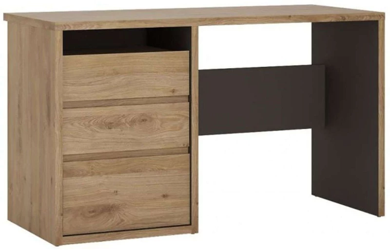 Γραφείο Stockholm 161278259 136x60x76,5cm Oak-Grey