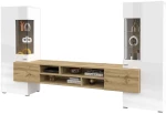 Σύνθεση Τηλεόρασης Bryant 162608569 269,8x45x143cm White-Oak