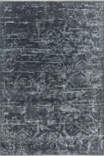 Χαλί Zehraya ZE07 Abstract Charcoal Asiatic London 120X180cm