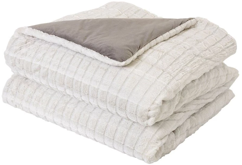 Κουβερτοπάπλωμα Weave Cream Nima Μονό 160x220cm Πολυέστερ