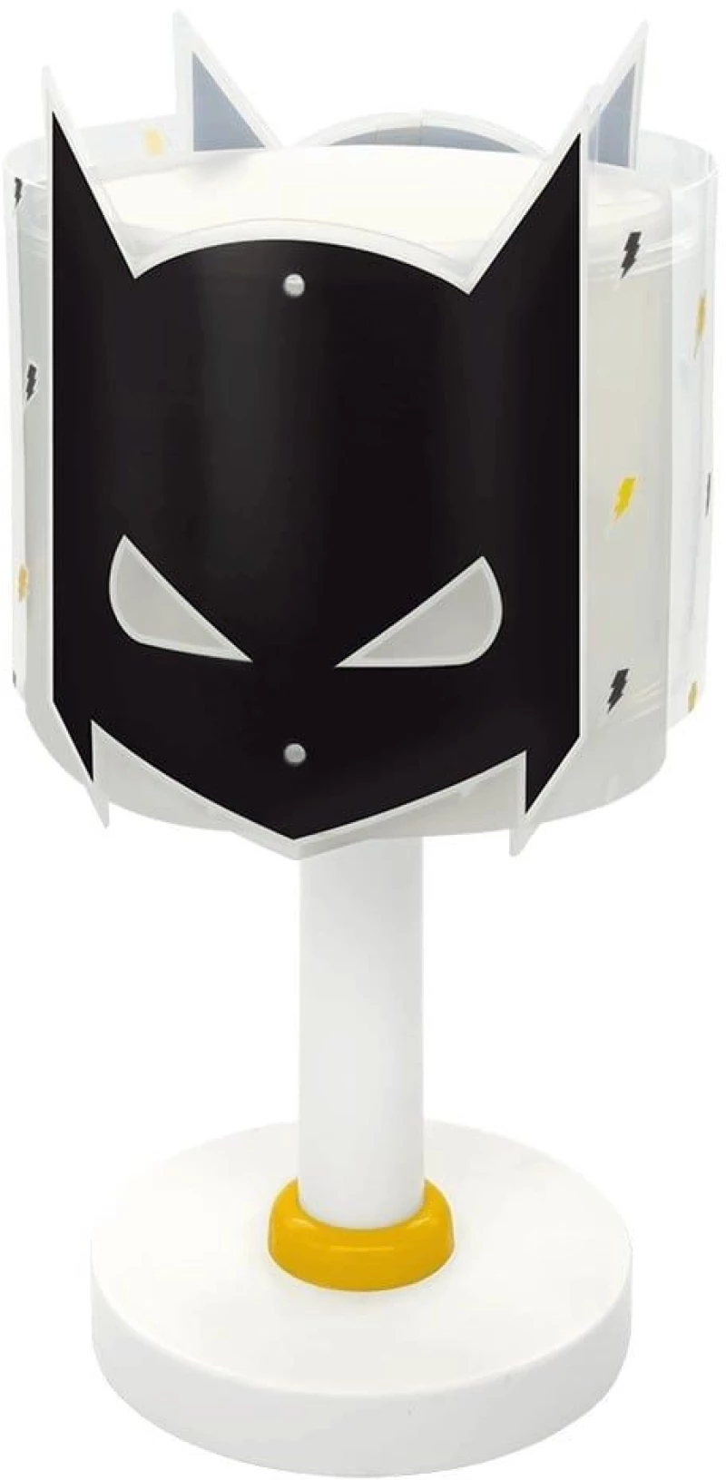 Φωτιστικό Επιτραπέζιο Dark Hero 61801 16x16x22cm 1xE14 8W White-Black Ango