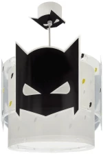 Φωτιστικό Οροφής Dark Hero 61802 27x27x9cm 1xE27 15W White-Black Ango