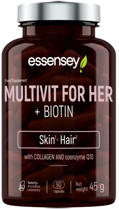 ESSENSEY Multivit for Her + Biotin [90 Κάψουλες]