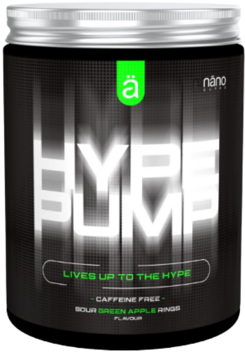 NanoSupps Hype Pump | with NanoSigineBlend [420 Γραμμάρια] Πράσινο μήλο