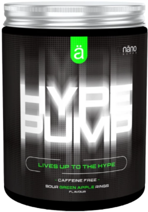 NanoSupps Hype Pump | with NanoSigineBlend [420 Γραμμάρια] Πράσινο μήλο